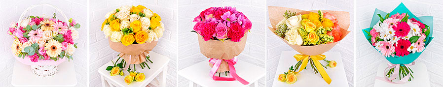 Букеты с доставкой в Солнечногорске от Гранд-Флора
